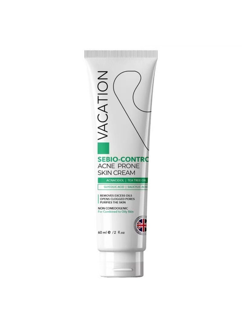 Vacation Sebio-Control Acne Cream 60ml - Image 1