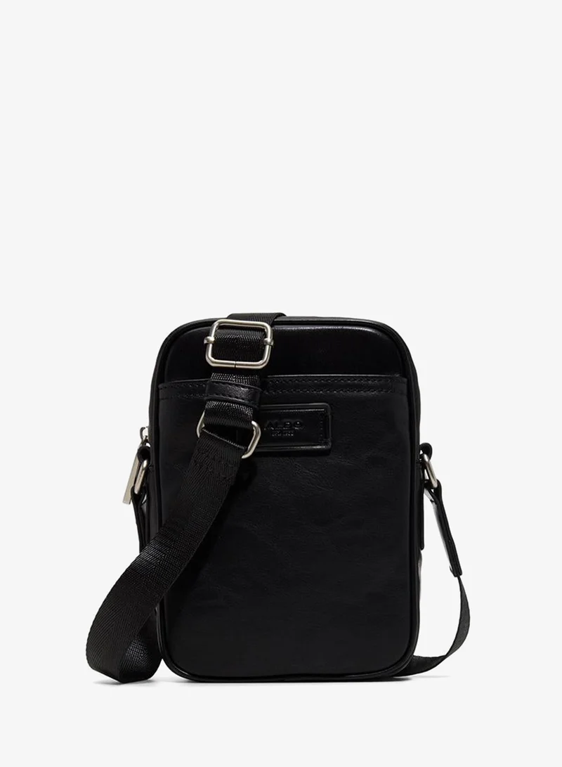 Sanford Men's Black Cross Body Bag