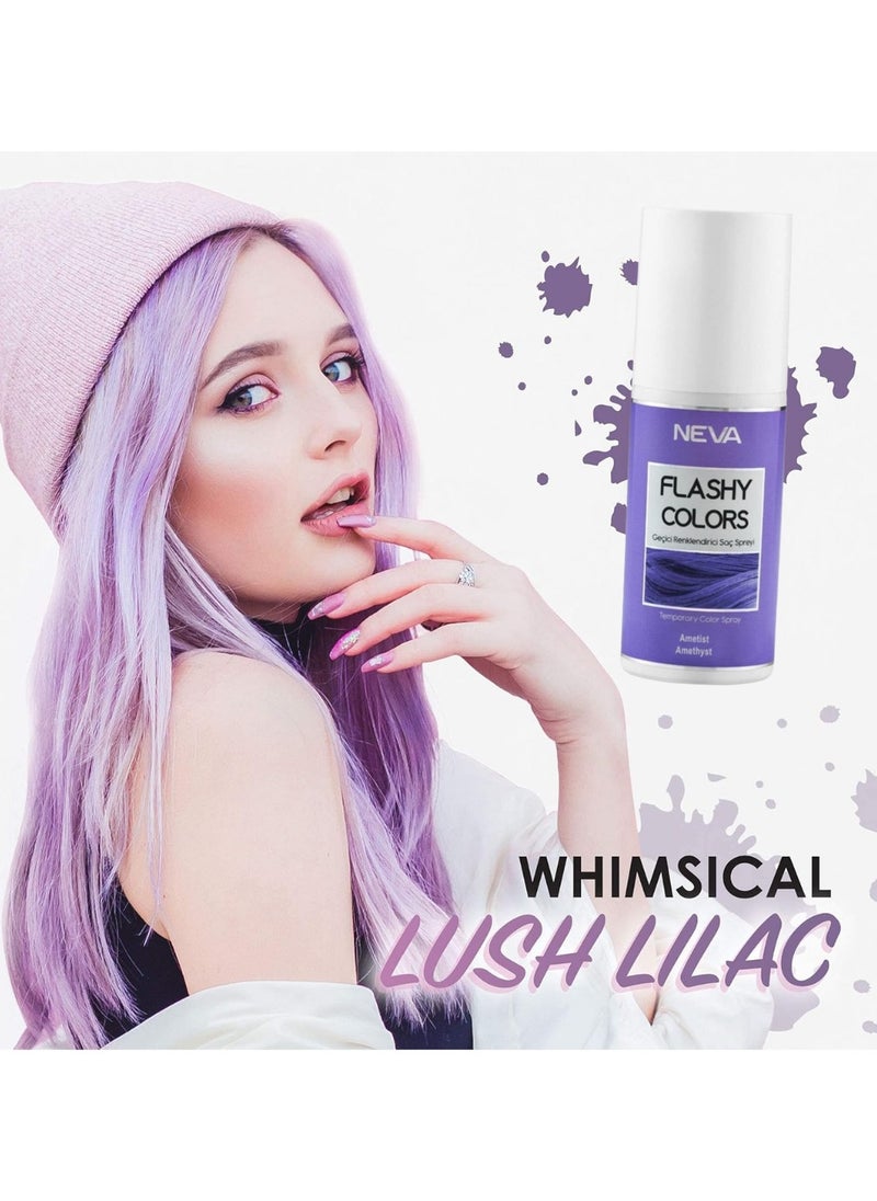 Flashy Hair Colors Temporary Hair Color Spray - 75ml - AMETHYST - pzsku/Z72FACF9E284C2EC39DDEZ/45/_/1719238790/bdb3ff0e-f884-4e03-8ae8-c39e6e456a84