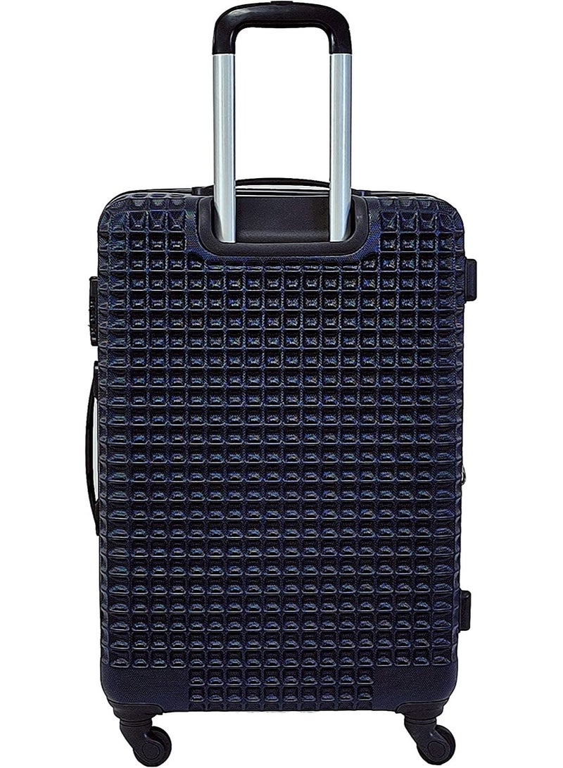 ROWER Luggage Set of 3 Hard Side Lightweight Travel Bag Trolley Set With Spinner Wheels & Lock (20/25/29 Inches) - Image 3