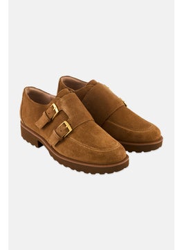 COLE HAAN Women Greenwich Monk Slip On Casual Shoes, Brown  - Image 1