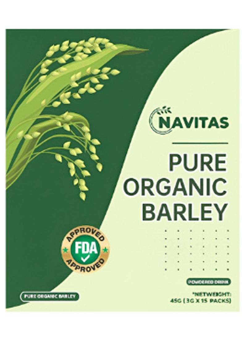 نافيتاس الشعير العضوي النقي