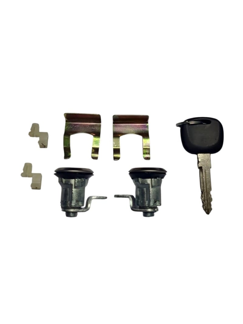 Auto-Ex مجموعة قفل باب أوتو-إكس مجموعة مفاتيح أمامية يمين يسار متوافقة/بديلة لماروتي 800 / جيبسي/أومني - Image 2