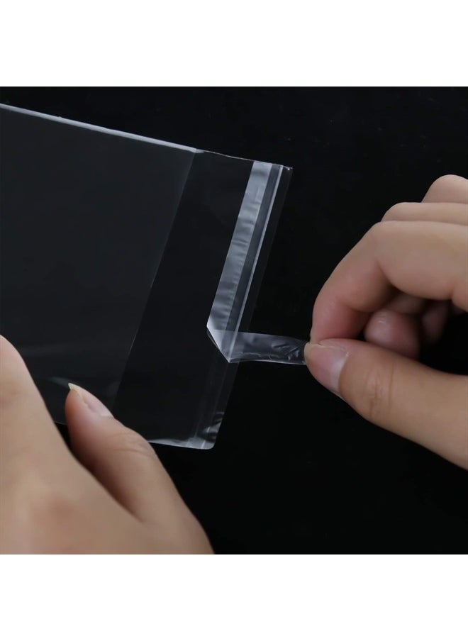 400 Pcs 4"x4.73" Clear Resealable Cellophane Bags Good for Bakery, Candle, Soap, Cookie Poly Bags