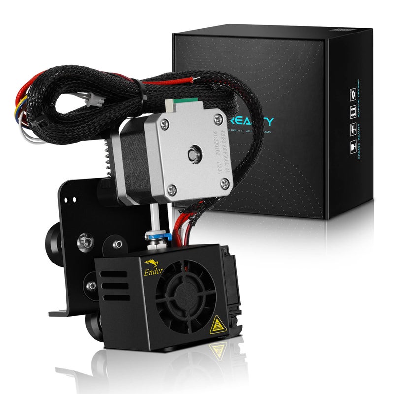 Dawnblade مجموعة ترقية طارد مباشر من كرياليتي لآلة Ender-3 / Ender-3 Pro، تم تجميعها بالكامل من طارد MK8، رأس التسخين، محرك خطوة 42-40، مروحة، عربة عجلات V-Slot، كابلات - Image 1