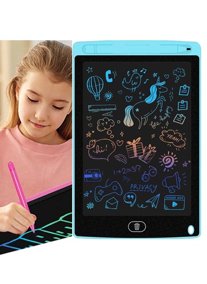 لوحة رسم LCD قابلة لإعادة الاستخدام، لوحة جرافيتي للأطفال، لوحة كتابة مع قلم، ألعاب تعليمية، للرسم، الجرافيتي، الكتابة، المذكرات، المسودة/8.5 بوصة  - Image 1