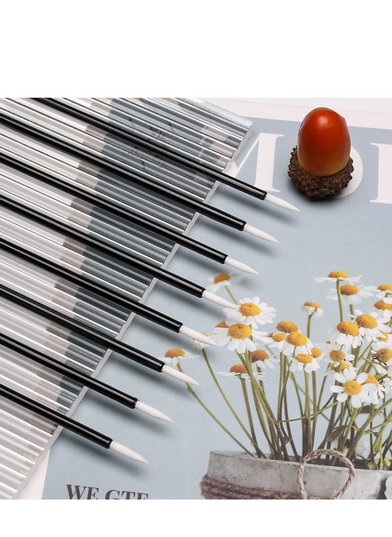 100 PCS Disposable Eyelash Mascara Brushes Makeup Brush Wands Applicator Makeup Kits, Disposable Eyeliner Brush, Convenient and quick makeup - Image 2