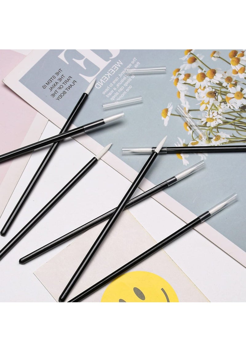 100 PCS Disposable Eyelash Mascara Brushes Makeup Brush Wands Applicator Makeup Kits, Disposable Eyeliner Brush, Convenient and quick makeup - Image 3
