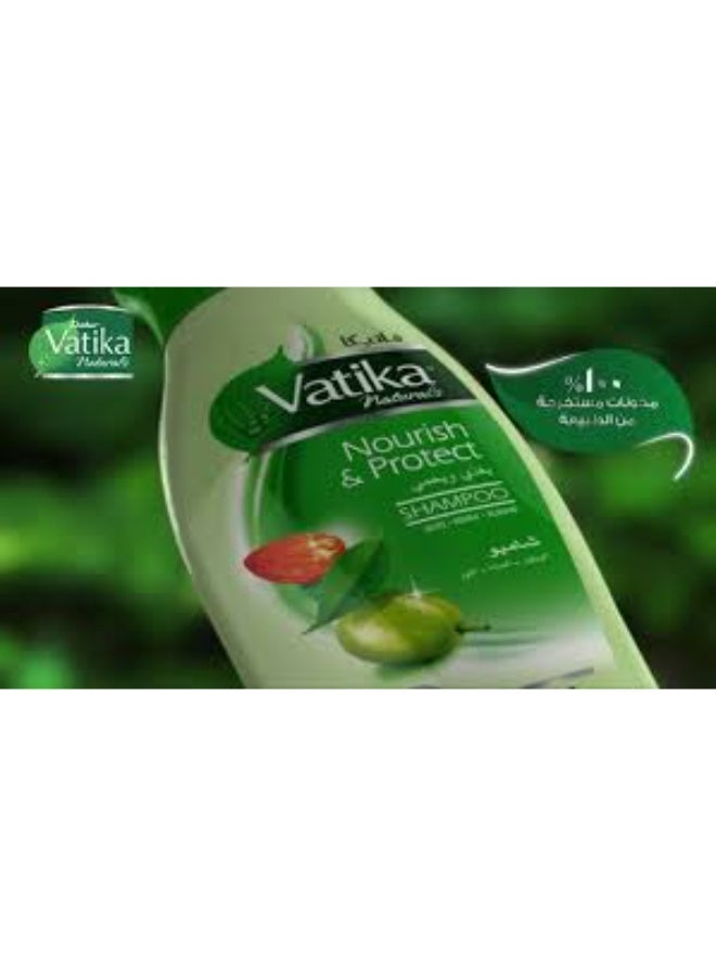 فاتيكا بلسم فاتيكا بالزيتون والحناء واللوز للشعر العادى 400 مل قطعتين - Image 3