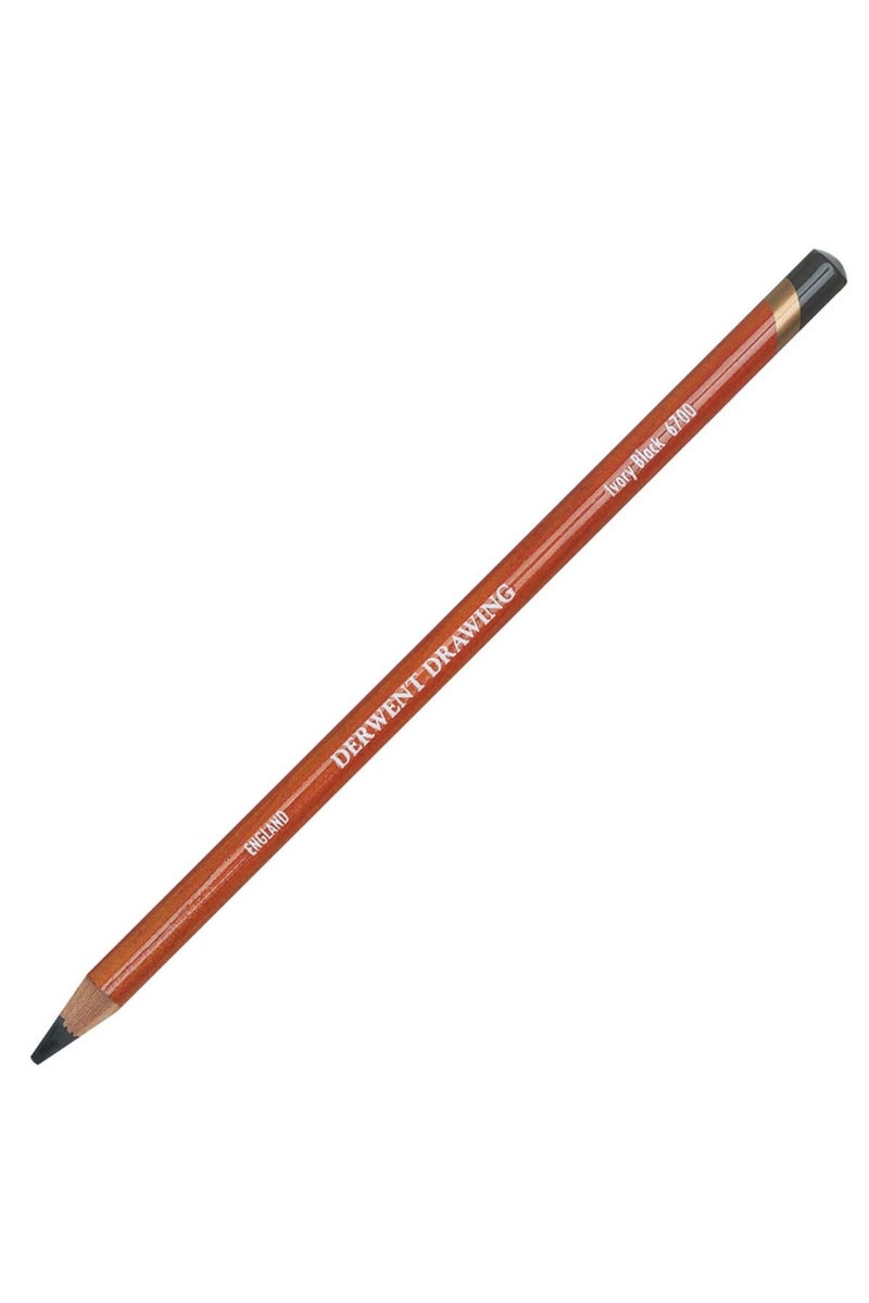 Derwent Round Drawing Pencil Ivory Black - Image 1