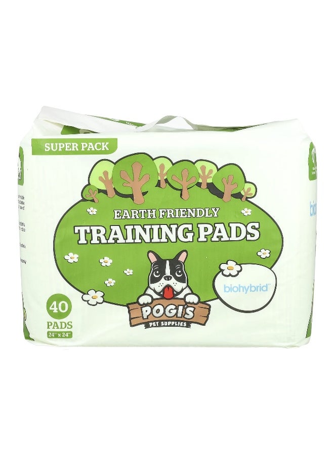 POGI'S PET SUPPLIES Pogi's Pet Supplies, Training Pads, Super Pack, 40 Pads (24" x 24")  - Image 1