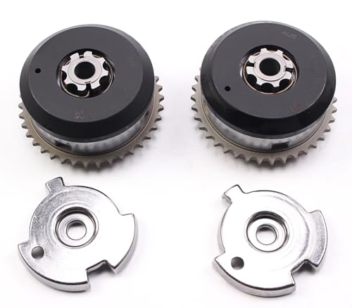 AUCERAMIC Intake  Exhaust Camshaft Adjuster Sprocket Fit for BMW 128i 135i 325i 325xi 328i 435i 525i 528i 640i 740i M3 M4 X1 X3 X4 X5 X6 Z4 30L L6 Replaces11367583207 11367583208