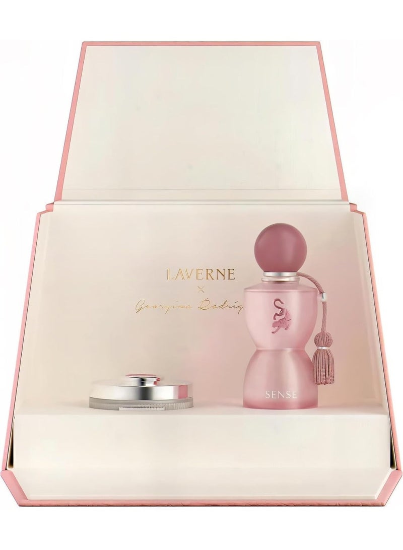 Laverne Sense EDP 75ml + Perfumed Body Powder 65gm Set - Image 5