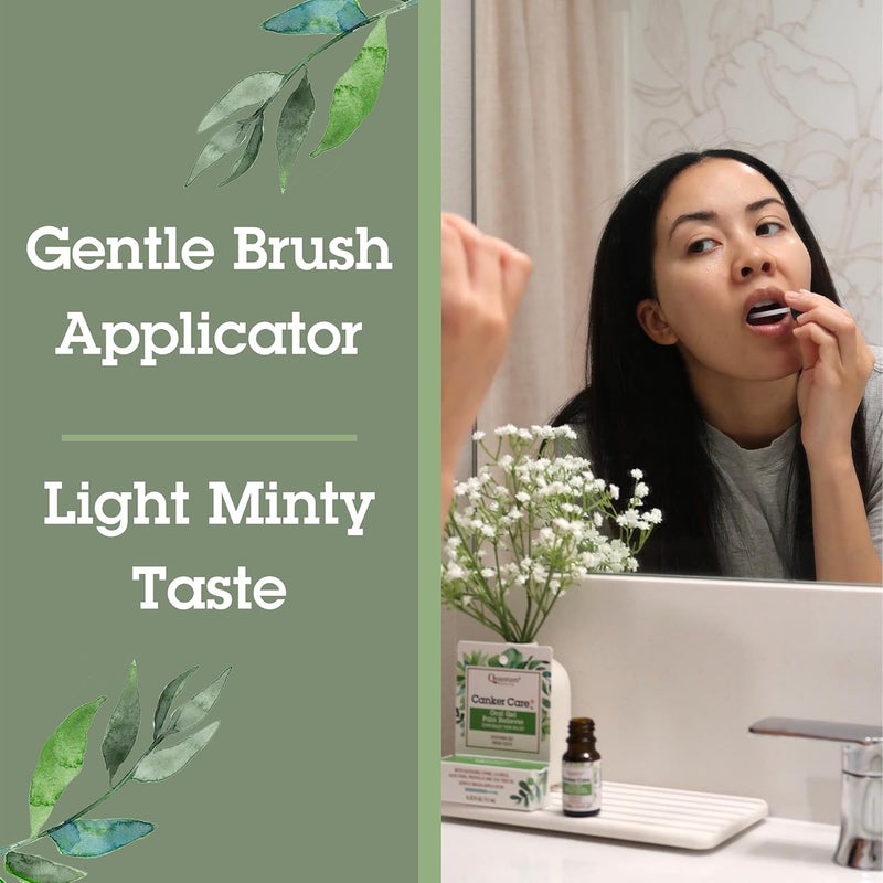 Quantum Health Canker Care+ Oral Gel Pain Reliever - 0.33 Ounces - Image 5