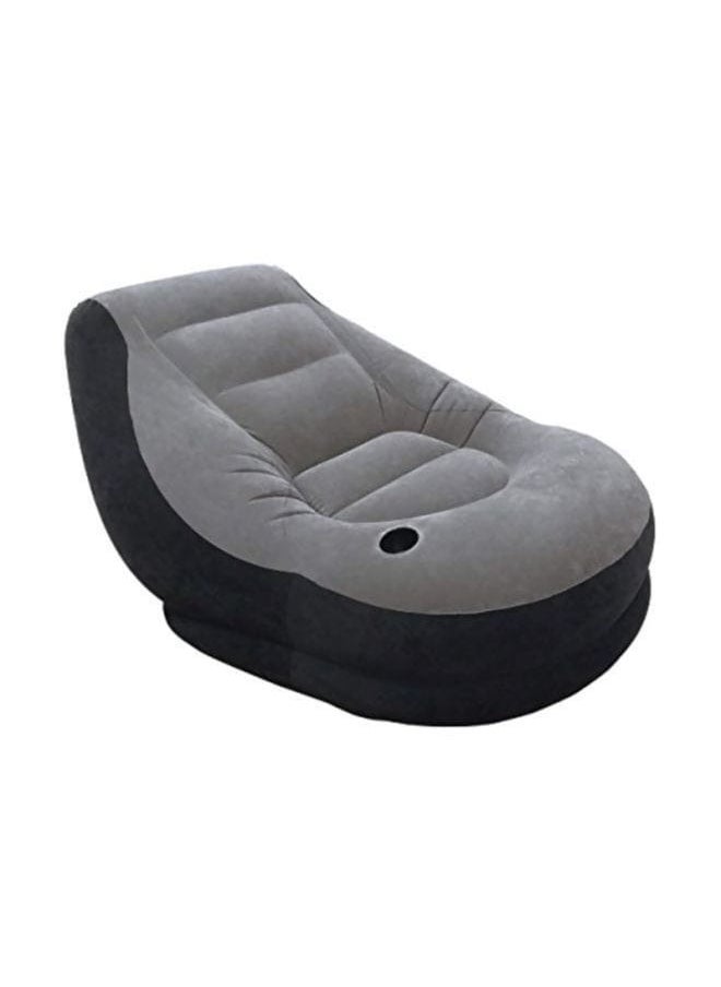 INTEX Inflatable Chair, Air Sofa Inflatable Couch, Portable Blow-Up Lounge Chair for Indoor & Outdoor Use, Comfortable and Durable Seating for Camping, Beach, Backyard, Living Room, Easy to Inflate  - Image 4