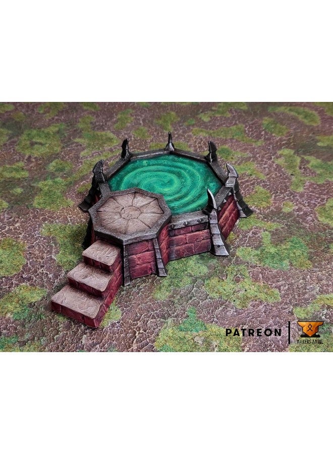 EnderToys Altar of Sacrifice by Makers Anvil, 3D Printed Tabletop RPG Scenery and Wargame Terrain for 28mm Miniatures - Image 2