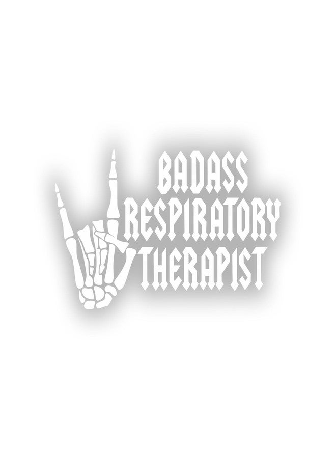 Madi Badass Respiratory Therapist 4,5 in. Sticker Decal for Laptop Wall Car Window Bumper Guitar Refrigerator Car Body Folders Vehicle Tailgates - Image 1