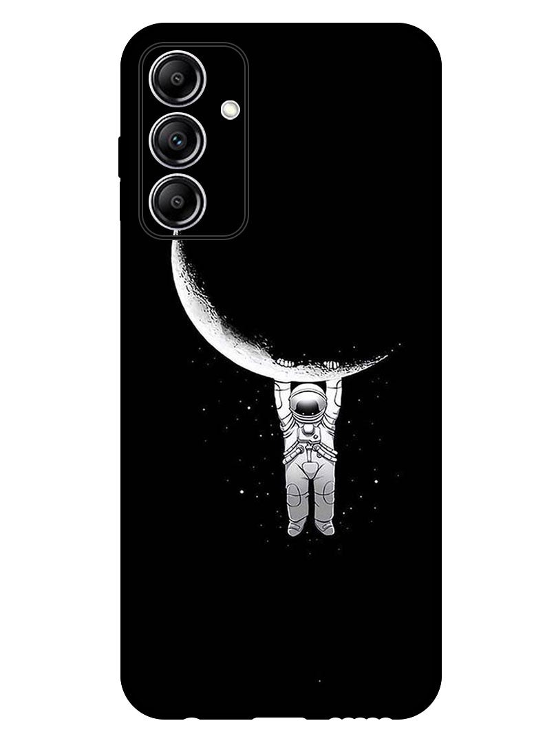 Theodor Protective Case Anti Scratch Shock Proof Bumper Cover For Samsung Galaxy A35 Astronaut & Moon - Image 1