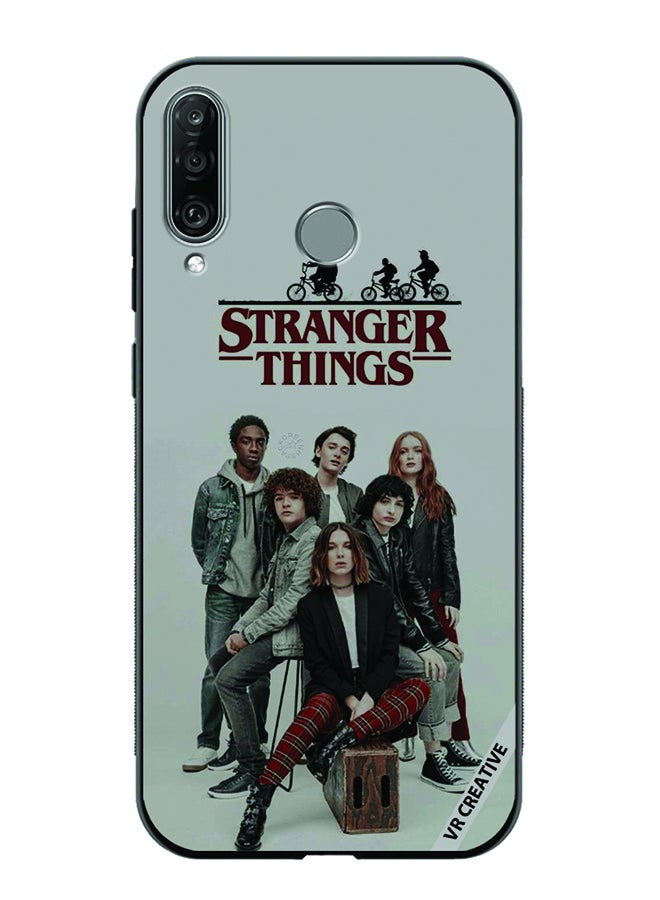 VR CREATIVE Protective Case Cover For Huawei P30 Lite Strangers Thing Design Multicolour - Image 1