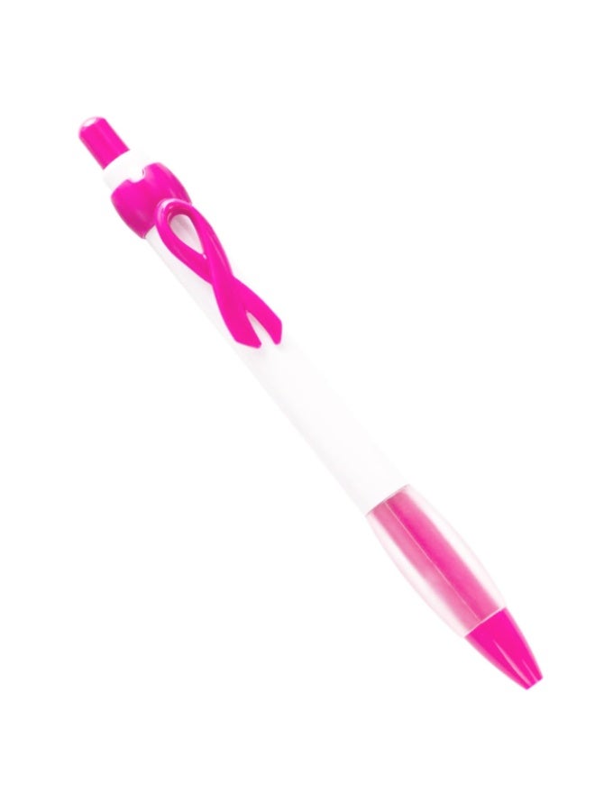 ميلز قلم حبر جاف بشريط وردي للتوعية بسرطان الثدي - Image 2