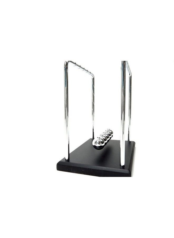 PowerTRC Newtons Cradle Balance Balls 7 1/4" ; Science Physics Gadget ; Desk Toys & Accessories  - Image 3