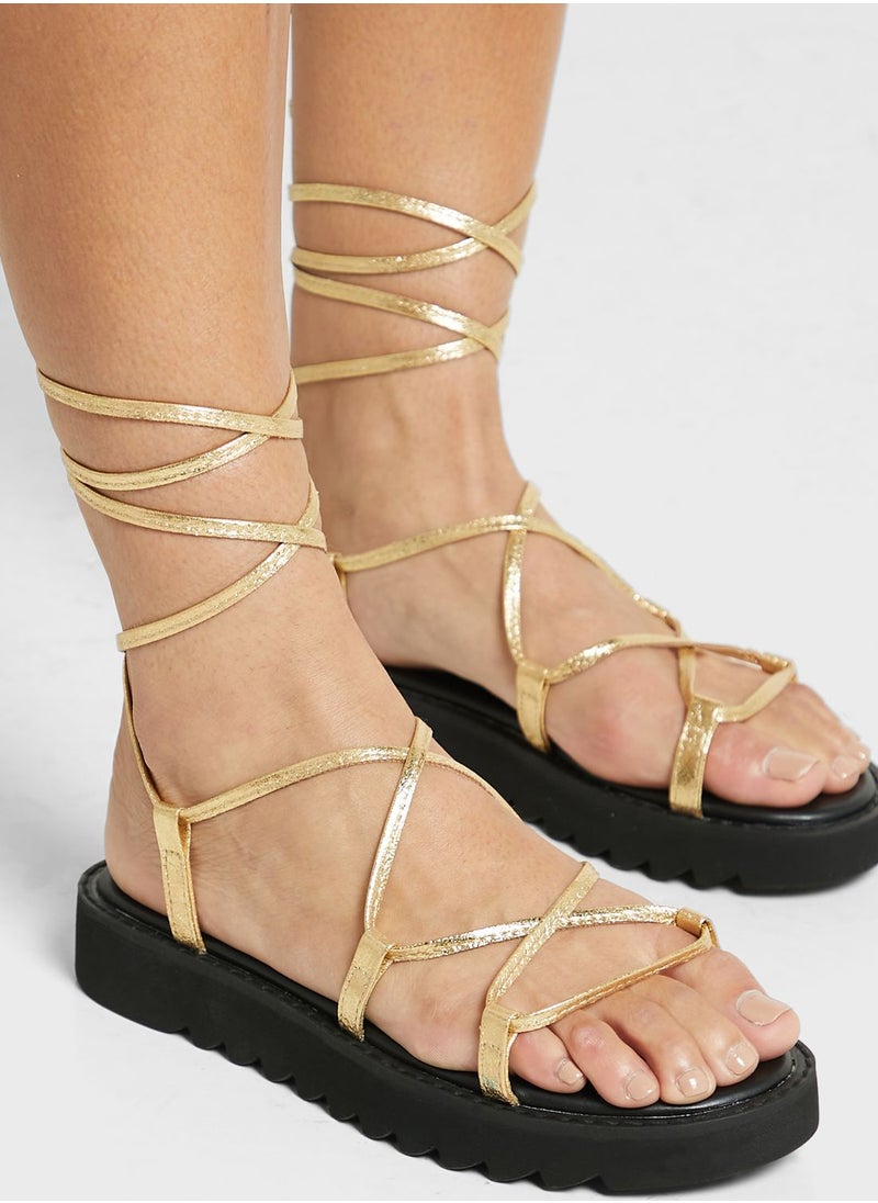 ONLY - Malu-9 Flat Sandals - Image 1