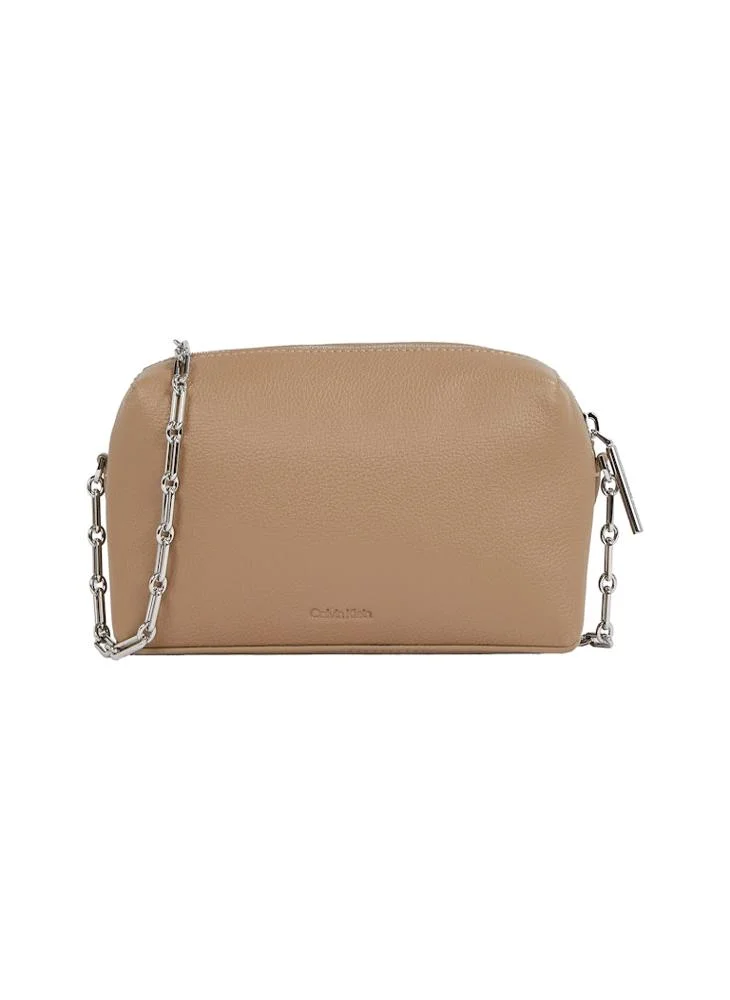 CALVIN KLEIN Plaque Detailed  Crossbody