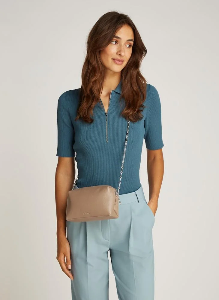 CALVIN KLEIN Plaque Detailed  Crossbody