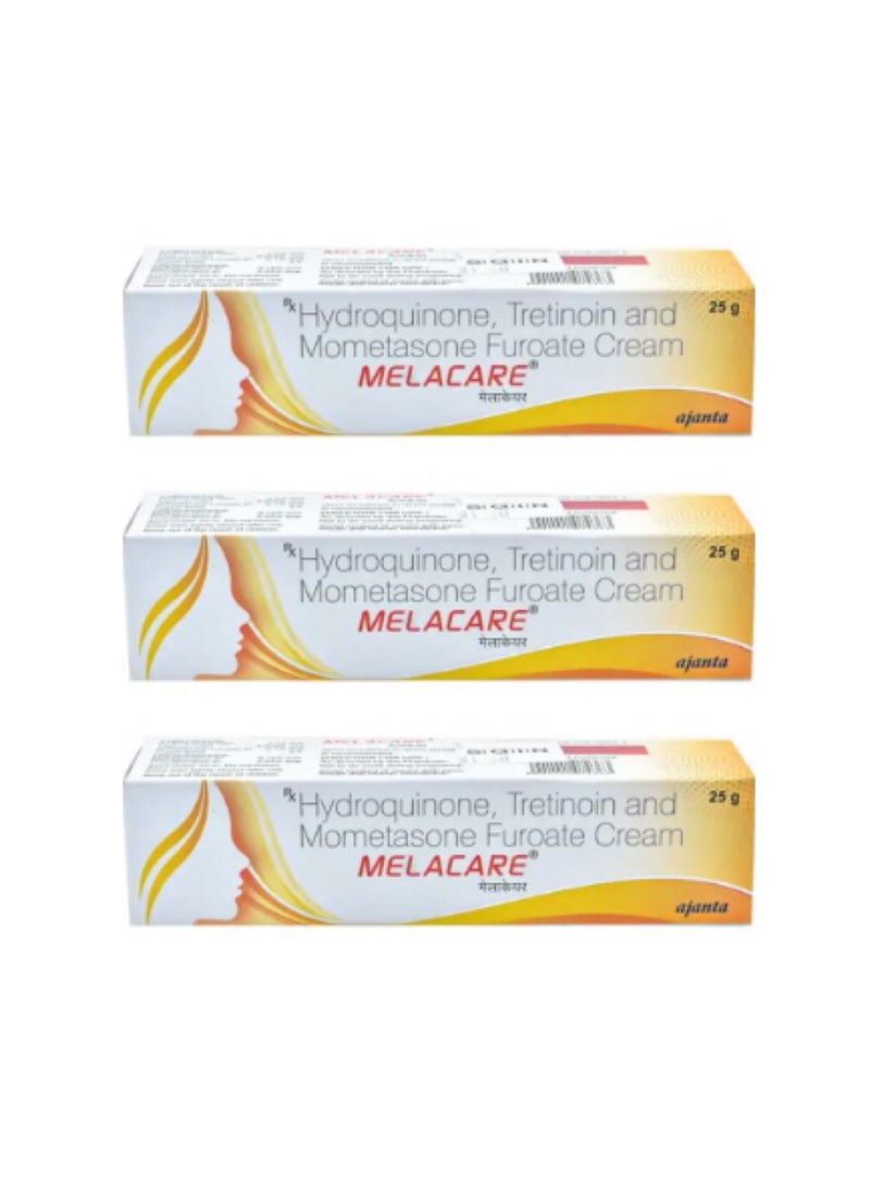 Ajanta - Melacare Cream 25G 3PCS - Image 1