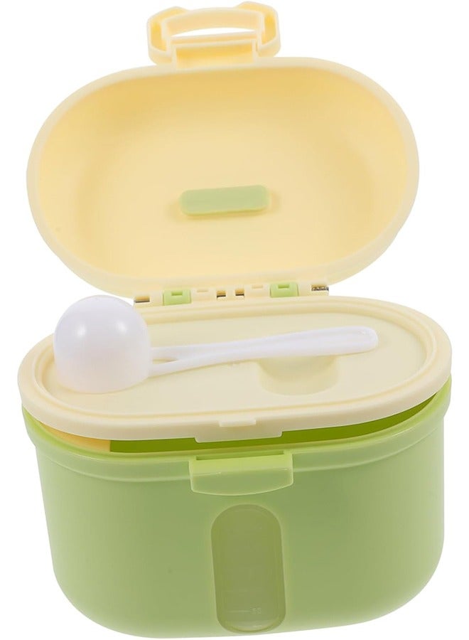 JCB CHIC Baby Milk Powder Formula Dispenser, Stackable Formula Dispenser Container Mixie Bottle for Travel, Large Capacity Formula Holder and Snack Storage, Non-Spill, Powder Leakage Free 360g - Image 1