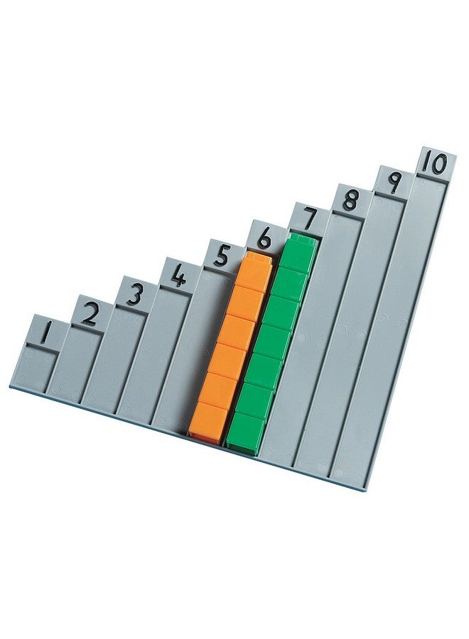 ديداكس الموارد التعليمية Unifix 1-10 Stair For Cubes، متعدد الألوان