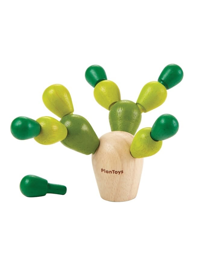 IAF Wooden Balancing Cactus Multicolor - Image 1