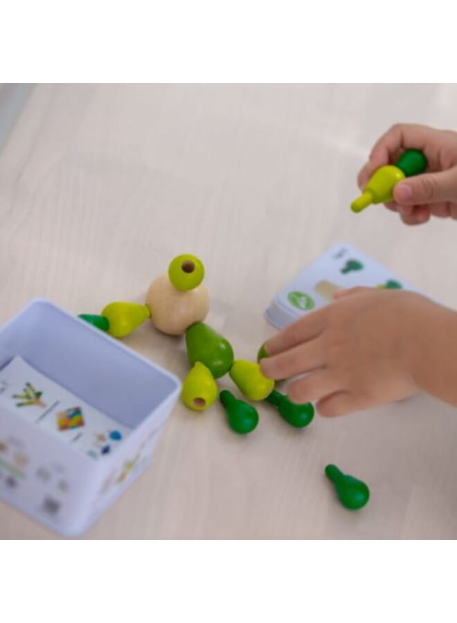 IAF Wooden Balancing Cactus Multicolor - Image 2