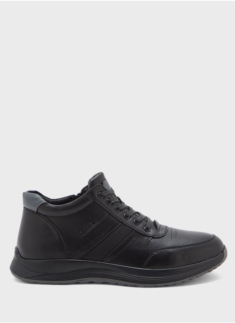 Robert Wood Smart Casual High Top Sneakers  - Image 1