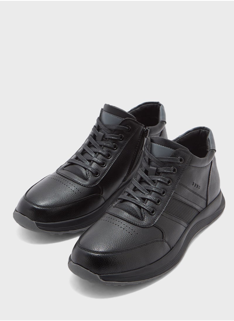 Robert Wood Smart Casual High Top Sneakers  - Image 4