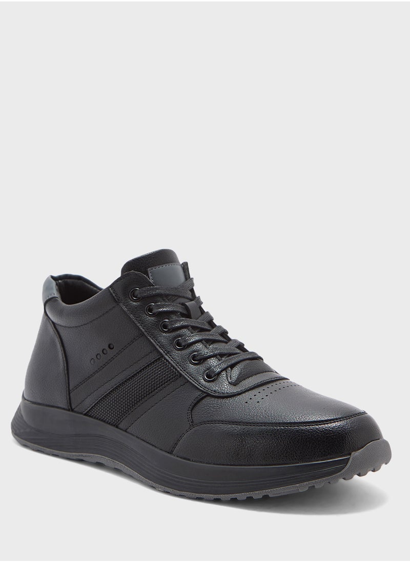 Robert Wood Smart Casual High Top Sneakers  - Image 2