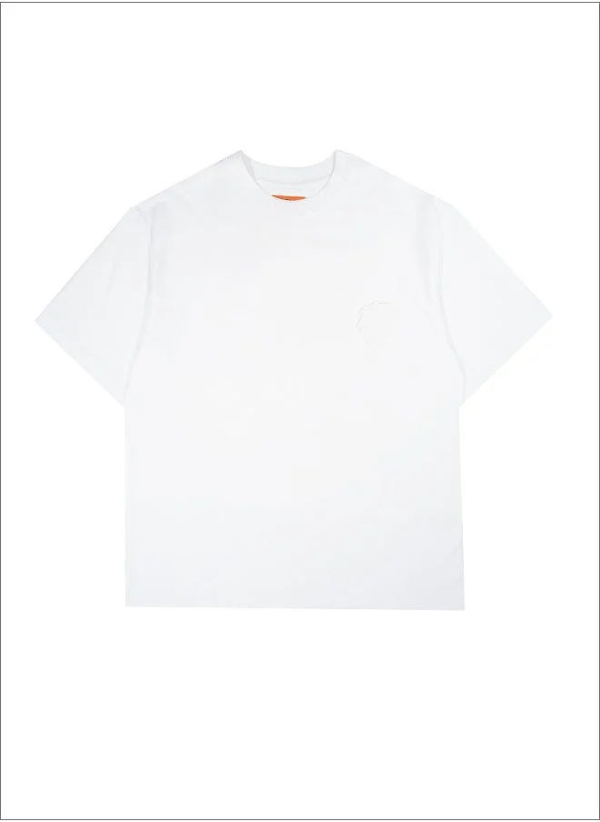 فريق تنجيم TANJIM SQUAD – TS EMBLEM T-SHIRT WHITE