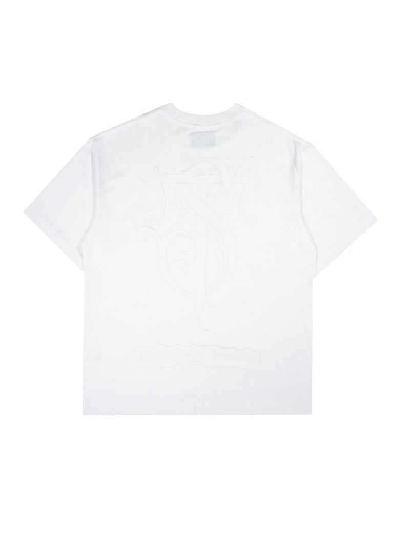 TANJIM SQUAD – TS EMBLEM T-SHIRT WHITE - Image 4