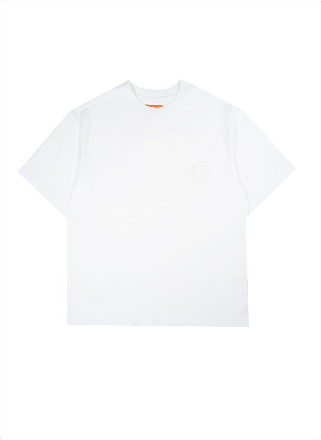 TANJIM SQUAD – TS EMBLEM T-SHIRT WHITE - Image 3