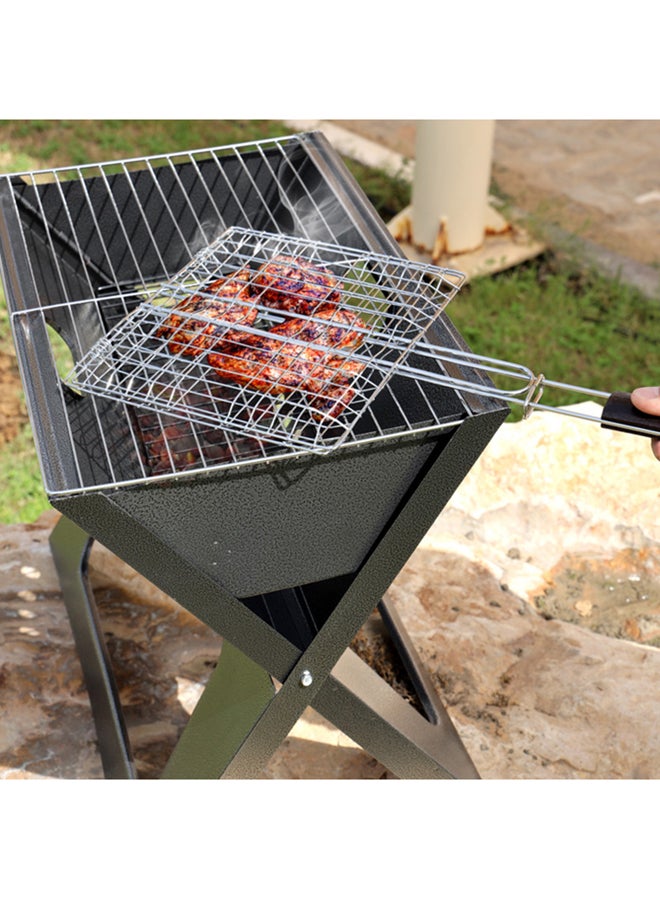 Royalford BBQ Grill Black/Brown - Image 4
