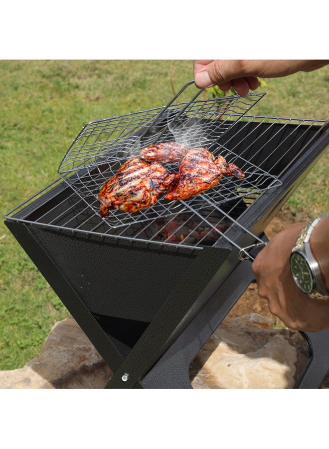 Royalford BBQ Grill Black/Brown - Image 3