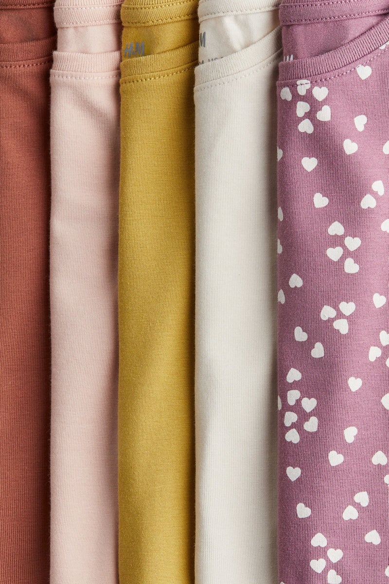 H&M 5-Pack Jersey Tops - Image 2