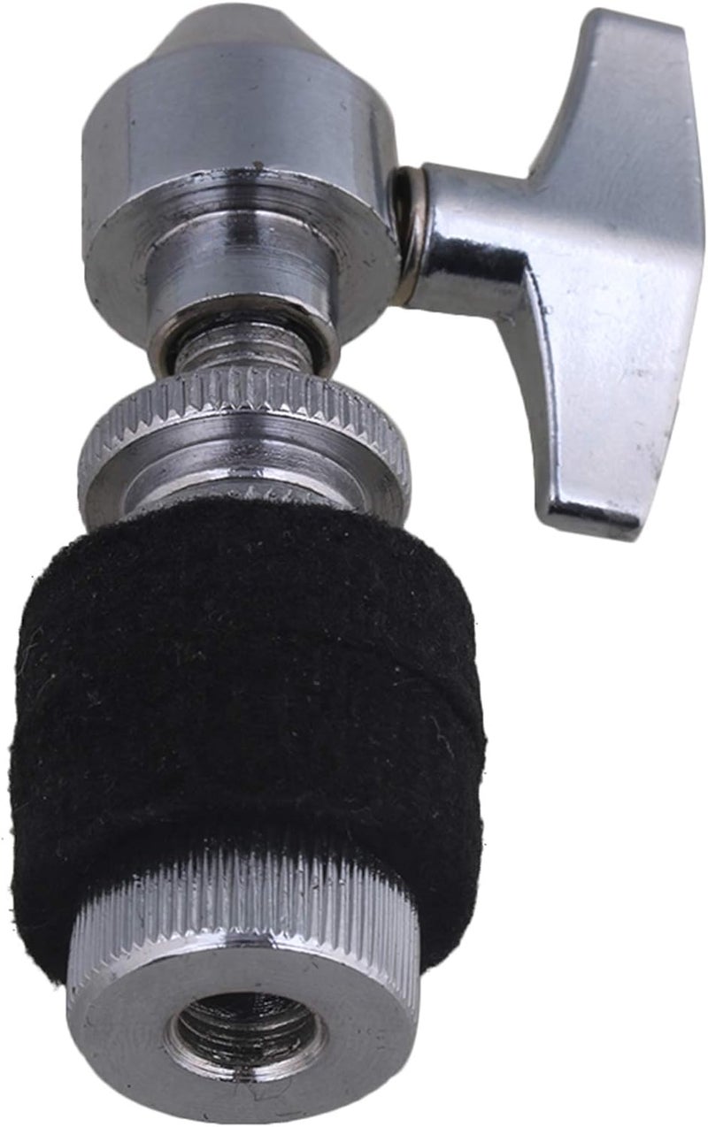 Mxfans 8x2cm Silver High Hat Clutch for Hi-Hat Cymbal Stand Drum Set Accessory - Image 1