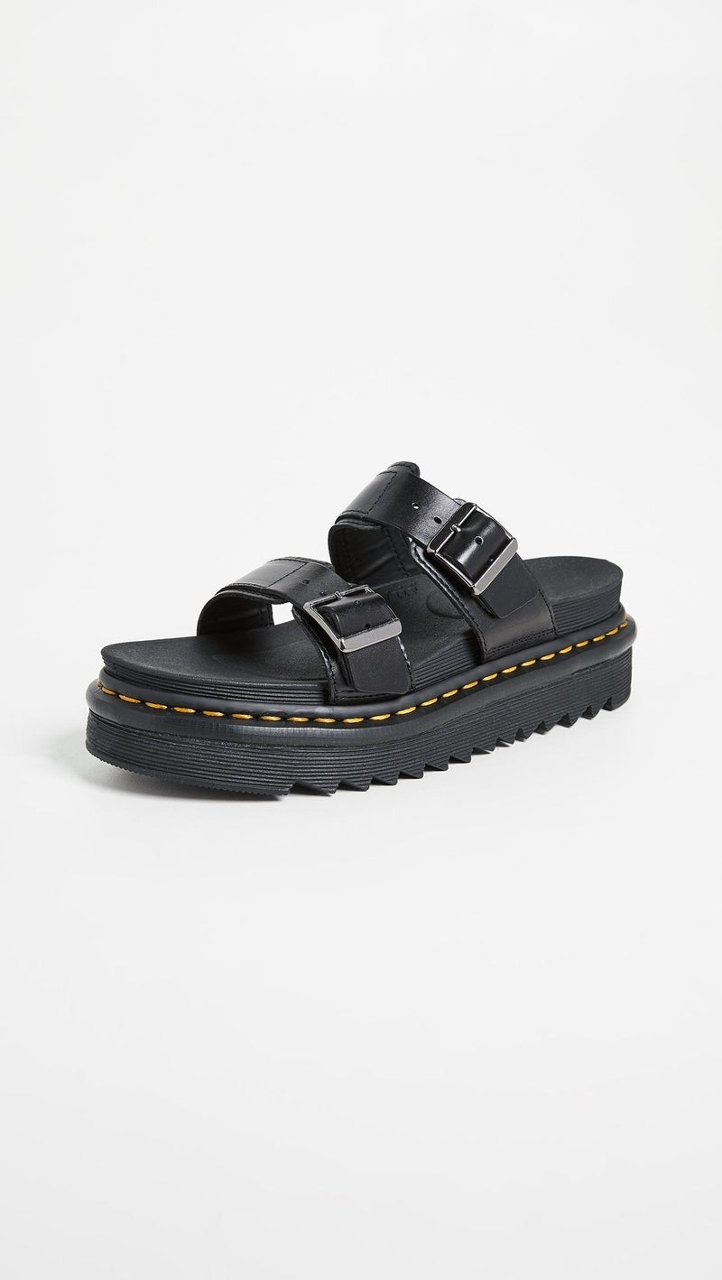 Dr. Martens Myles Black Brando Sandal - Image 2