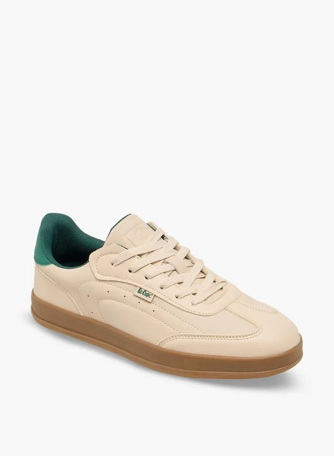 Lee Cooper Men Panelled Lace-Up Sneakers