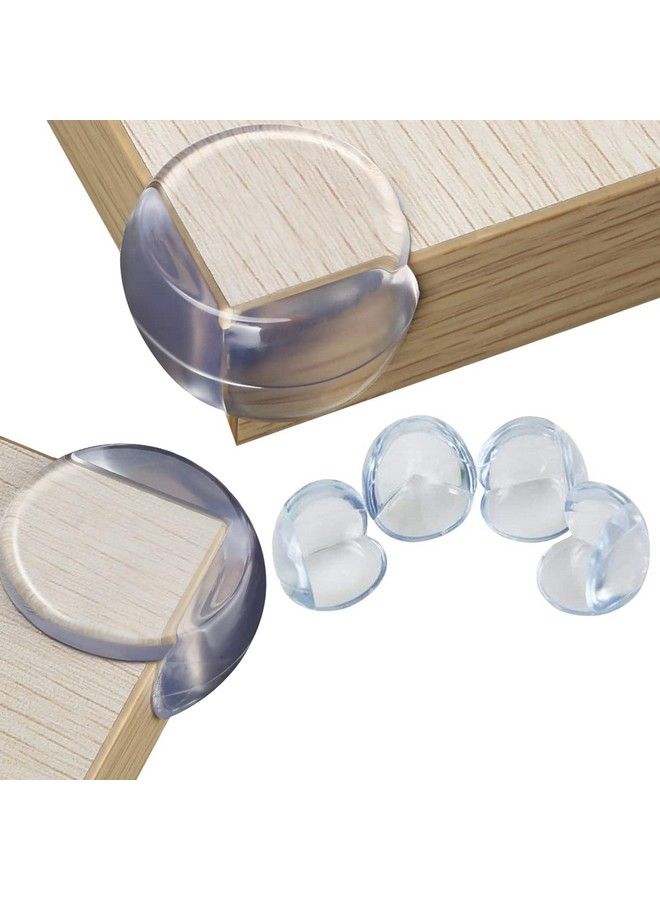 Party Propz Baby Safety Edge Corner Guard Transparent (Pack Of 1 4Pcs Per Pack) ; Table Corner Protection For Babies;Dressing Table Bed Corner Guard;Corner Angle Protection  - Image 1