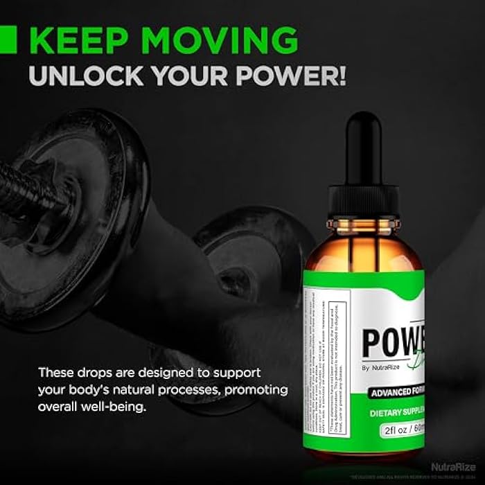NutraRize (2 Pack) Power Drops, Official Power Drops, All-Natural Liquid Formula to Support Stamina, Energy and Overall Well-Being, Premium PowerDrops Gotas Review (60 Servings) - Image 5