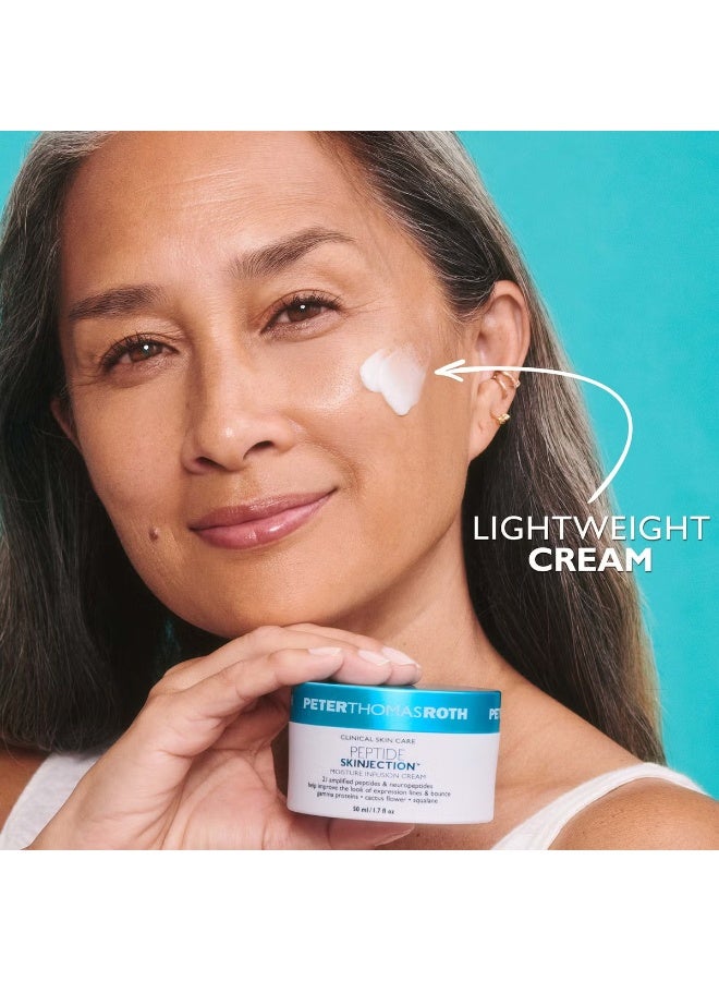 بيتر توماس روث كريم بيبتايد سكينجيكشن المرطب القابل لإعادة التعبئة من بيتر توماس روث، 50 مل - Image 2