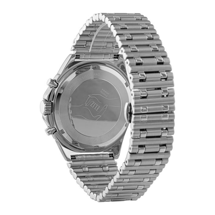 ELIZ ES8870G2SYS SS Caseback & Band Chronograph Men's Watch - Image 4