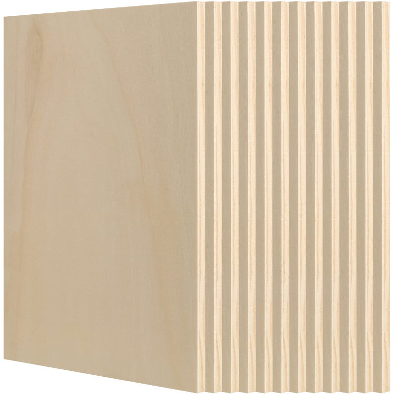 MANCHAP 12 Pack 9 x 12 Inch Wood Canvas Panels Unfinished Cradled Painting Panel Boards Artist Canvas for Painting Encaustic Art Wood Burning Pouring Crafts